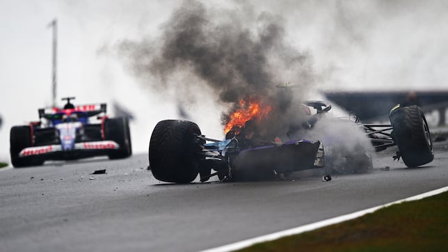 Accidente fortísimo de Sargeant