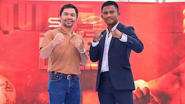 The Filippino legend will get back into the boxing ring in a clash where he will be facing the kickboxing star in Bangkok.