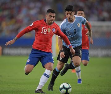 Formado en Huachipato, tiene pasos por Colo Colo, el fútbol europeo y Universidad de Chile. Hoy juega en Estudiantes de la Plata de Argentina.