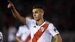 Santos Borré: "Gallardo nos tiene cortitos a todos"