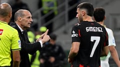 Massimiliano Allegri empieza a evaluar alternativas para Santiago Giménez