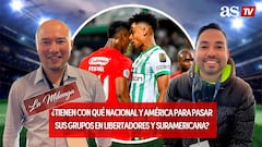 “¿Tienen con qué Nacional y América para pasar sus grupos en Libertadores y Sudamericana?”: Bermúdez y Arce #LaMilonga
