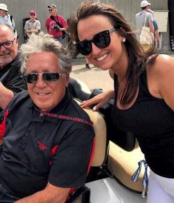 El ex piloto Mario Andretti.