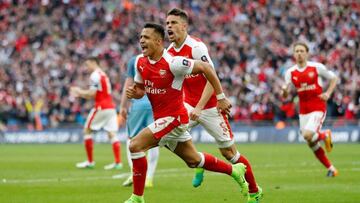 La increíble racha ganadora de Alexis Sánchez en Wembley