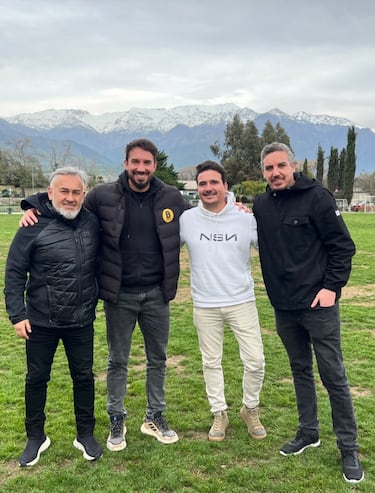 Iniesta llega a Chile