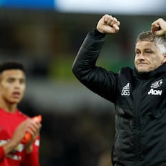 Solskjaer compara el golpeo de Rashford con el de Cristiano