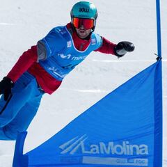 Lucas Eguibar, quinto clasificado, el mejor español en La Molina