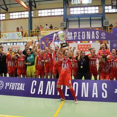 El Futsi Navalcarnero vuelve a reinar en España