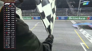 Leclerc, Sainz y Alonso lideran el esperpento de madrugada