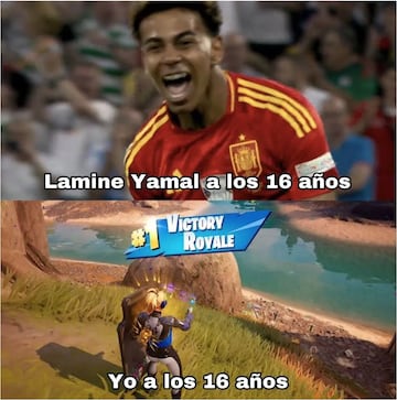 Lamine y Mbapp¨¦ protagonistas de los memes de la Nations League