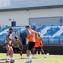 El Madrid prueba su nueva casa
