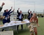 El momento viral en una boda con todo el estilo de futbol