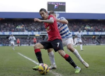 Queens Park Rangers - Manchester United
Clint Hill y Angel Di María