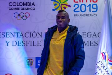 Así fue la presentación de los uniformes que vestirán los deportistas que conforman la delegación colombiana en los Panamericanos de Lima 2019. 