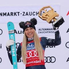Vonn se supera a sí misma al vencer en el descenso de Zauchensee
