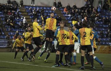 Sant Andreu-Atlético en imágenes