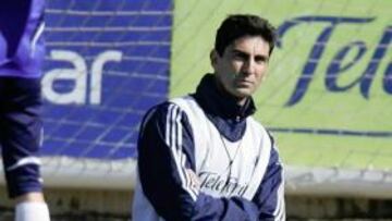 <b>CONCENTRACIÓN. </b>Gay, ayer, muy concentrado durante el entenamiento de su equipo.