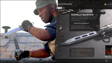 Cómo conseguir gratis el cuchillo balístico en CoD Warzone
