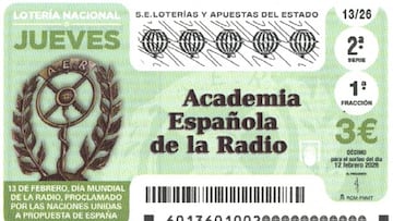 Lotería Nacional en directo: comprobar los resultados del sorteo de hoy, jueves 12 de febrero