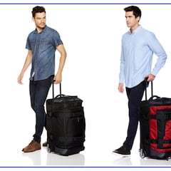 Viaja con esta mochila con ruedas, disponible en tres colores y tres tamaños