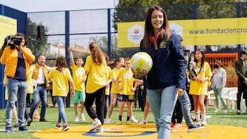 Aitana Bonmat&iacute; durante la presentaci&oacute;n.