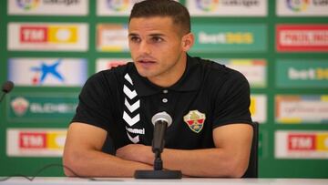 Luismi Sánchez durante su presentación.