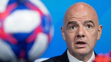 Infantino, positivo en COVID-19