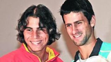 Rafa Nadal y Novak Djokovic