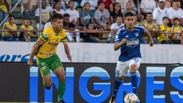 Huila y Millonarios empataron 1-1 en Neiva por la fecha 13 de la Liga BetPlay.