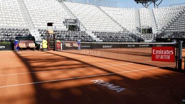 Pista Grand Stand del Masters 1.000 de Roma.