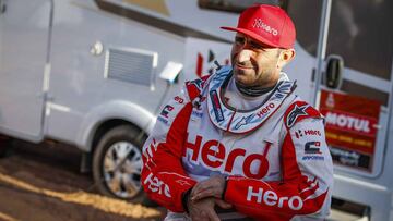 Paulo Gonçalves, durante el Rally Dakar 2020.
