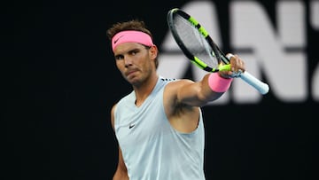 Nadal lays down marker in Melbourne with Burgos victory