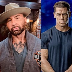 Dave Bautista se sincera sobre si haría una película con John Cena y Dwayne Johnson