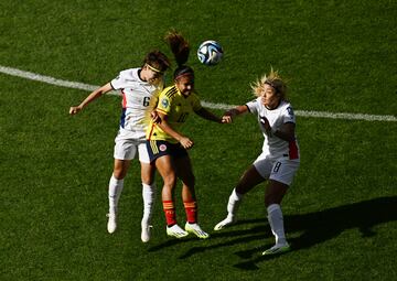 Mira las mejores imágenes del debut de la Selección Colombia en el Mundial Femenino de Australia y Nueva Zelanda ante Corea del Sur.