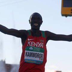 Kamworor conquista su tercer Mundial de Media Maratón