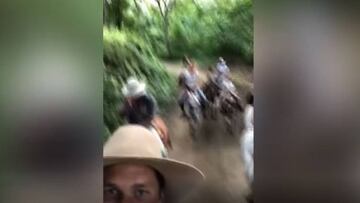 Tom Brady presume sus vacaciones con su familia