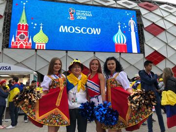 Los aficionados de la Selección no paran de soñar en Rusia. Mucha alegría e ilusión en la previa del partido contra Inglaterra, por los octavos de final del Mundial.