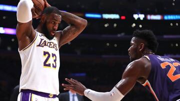 Los Lakers destrozan a los Suns y siguen escalando en el Oeste