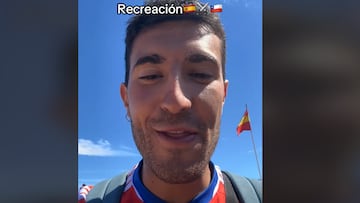 Recreación batalla Chile-España