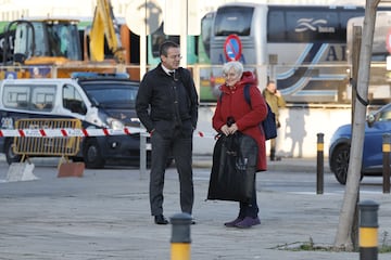 Olga Tubau Martnez, abogada de Luis Rubiales, a su llegada a la sede de la Audiencia Nacional en San Fernando de Henares, Madrid.