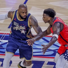 LeBron James marvels at Anthony Edwards after MVP performance in All-Star Game