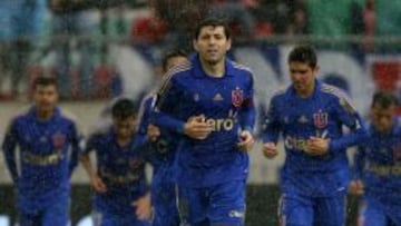 Jos&eacute; Rojas no ha podido ganar en el Monumental con Universidad de chile ante Colo Colo.