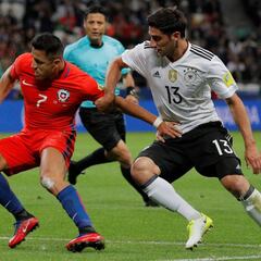 Alexis y Stindl acercan a Chile y Alemania a semifinales