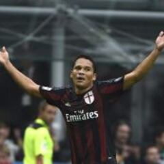 Carlos Bacca en el top 5 de los goleadores de la liga italiana