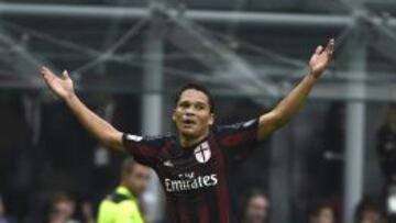 Bacca lleva cinco goles en nueve partidos.