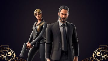 John Wick (Keanu Reeves) es uno de los skins m&aacute;s populares de Fortnite