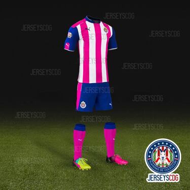 Chivas vestirá de rosa y blanco en contra del cáncer de mama