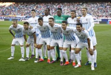 Once inicial del Málaga. 











