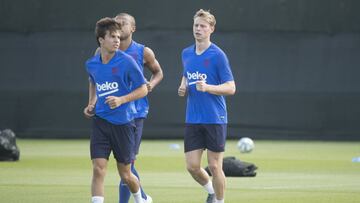 Riqui Puig desaparece del entrenamiento del primer equipo y desciende al filial