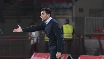 Garitano continúa en el Leganés pese a la derrota ante el Almería